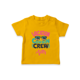 Cousin Fun Squad T-Shirt | Comfortable Baby Wear - CHROME YELLOW - 0-5 Months Old (Chest 17")