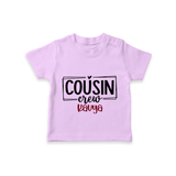 Cousin Vibes Only T-Shirt | Festive Wear for Babies - LILAC - 0-5 Months Old (Chest 17")