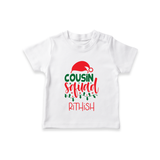 Cousin Stars T-Shirt | Personalized Clothing for Infants - WHITE - 0-5 Months Old (Chest 17")