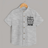 Cousin Adventures Shirt Outfit | Soft and Breathable - GREY - 0 - 6 Months Old (Chest 23")