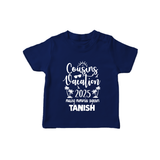 Cousin Adventures T-Shirt Outfit | Soft and Breathable - NAVY BLUE - 0-5 Months Old (Chest 17")
