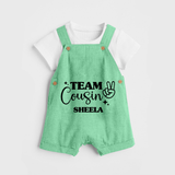 Cousin Circle Dungaree Set | Matching Outfits for Little Ones - GREEN - 0 - 5 Months Old (Chest 18")