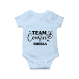 Cousin Circle Romper / Onesie | Matching Outfits for Little Ones - BABY BLUE - New Born (Chest 14")