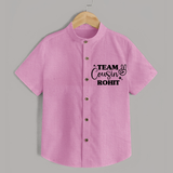 Cousin Circle Shirt | Matching Outfits for Little Ones - BABY PINK - 0 - 6 Months Old (Chest 23")