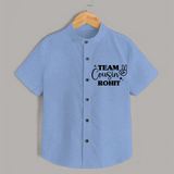 Cousin Circle Shirt | Matching Outfits for Little Ones - SKY BLUE - 0 - 6 Months Old (Chest 23")