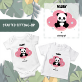 First Sit Up Printed Baby Onesie | A Special Way to Remember