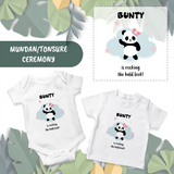 A Onesie For Every Milestone | Personalised Milestone Baby Onesie Combo Pack
