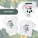 A Onesie For Every Milestone | Personalised Milestone Baby Onesie Combo Pack