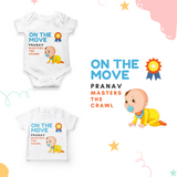 A Onesie For Every Milestone | Personalised Milestone Baby Onesie Combo Pack