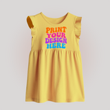 Design Your Own Baby Girl Frock – Custom Print Outfit