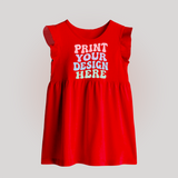 Design Your Own Baby Girl Frock – Custom Print Outfit