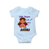Little Deepam Diwali Romper - BABY BLUE - New Born (Chest 14")
