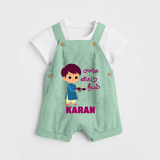 Little Deepam Boy Dungaree - MINT GREEN - 0 - 5 Months Old (Chest 18")