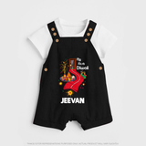 My First Diwali Doorway Celebration Dungaree - BLACK - 0 - 5 Months Old (Chest 18")