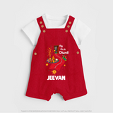My First Diwali Doorway Celebration Dungaree - RED - 0 - 5 Months Old (Chest 18")