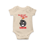 Diwali Mass Celebration Romper - IVORY - New Born (Chest 14")