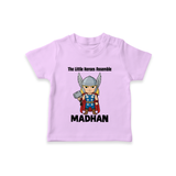 Little Thunder Warrior Graphic TShirt - LILAC - 0-5 Months Old (Chest 17")