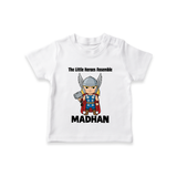 Little Thunder Warrior Graphic TShirt - WHITE - 0-5 Months Old (Chest 17")