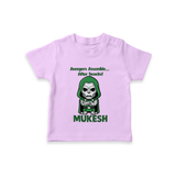 After Snacks Superhero Squad TShirt - LILAC - 0-5 Months Old (Chest 17")