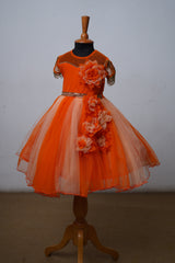 orange Matching Family Outfit- Mom, Dad and Baby