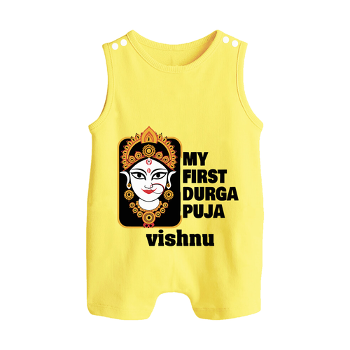 My First Navratri Romper Suit | Custom Baby Romper Suit for Durga Puja Festivities