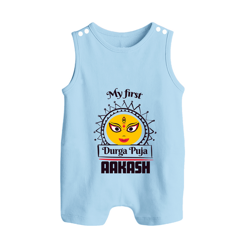 Baby's First Durga Puja Romper Suit | Custom Romper Suit for Little Devotees