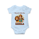 Navratri Little Star Goddess Romper - BABY BLUE - New Born (Chest 14")