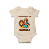 Navratri Little Star Goddess Romper - IVORY - New Born (Chest 14")
