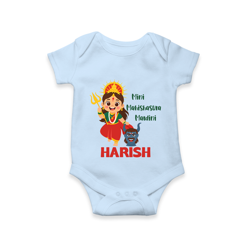 Mini Mahishasura Mardini Romper | Personalized Baby Romper for Little Warrior