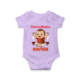 Little Bhakta Festive Romper - LILAC - New Born (Chest 14")