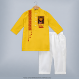 Maa Durga Blessings Typography Kurta