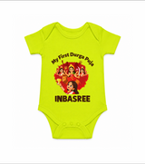 My First Durga Puja Celebration Baby Romper