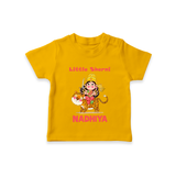 Little Sherni Goddess & Tiger Baby T Shirt - CHROME YELLOW - 0-5 Months Old (Chest 17")