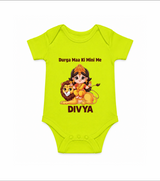 Durga Maa Ki Mini Me Goddess & Lion Baby Romper