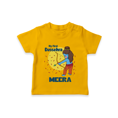 My First Dussehra Tshirt | Personalized Baby Festival Outfit
