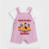 Ram Leela Rockstar Dungaree - BABY PINK - 0 - 5 Months Old (Chest 18")