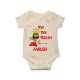 Bye Bye Ravan Romper - IVORY - New Born (Chest 14")