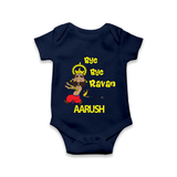 Bye Bye Ravan Romper - NAVY BLUE - New Born (Chest 14")