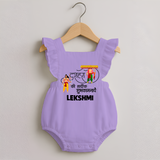 Ravan Ten Heads Triumph Dussehra Romper Frock - LILAC - 0 - 3 Months Old (Chest 19")
