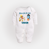 Ravan Ka The End Dussehra Fullbody suit - WHITE - New Born (Chest 7.5")