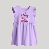 Ram Arrow Victory Dussehra Baby Frock - LILAC - 0 - 3 Months Old (Chest 17")
