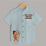 Ram’s Little Warrior Arrow Shirt - ARCTIC BLUE - 0 - 6 Months Old (Chest 23")