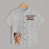 Ram’s Little Warrior Arrow Shirt - GREY - 0 - 6 Months Old (Chest 23")