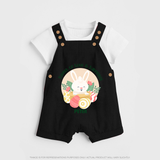 Basket of Love & Surprises – Easter Dungaree - BLACK - 0 - 5 Months Old (Chest 18")