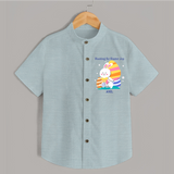 Hunting for Easter Joy – Shirt - ARCTIC BLUE - 0 - 6 Months Old (Chest 23")