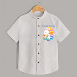 Hunting for Easter Joy – Shirt - WHITE - 0 - 6 Months Old (Chest 23")