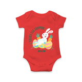 Golden Egg Champion – Easter Romper - RED - New Born (Chest 14")