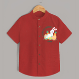 Golden Egg Champion – Easter Shirt - RED - 0 - 6 Months Old (Chest 23")