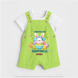 Hunting for Happiness – Easter Dungaree - GREEN - 0 - 5 Months Old (Chest 18")
