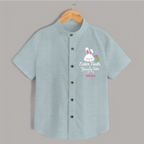 Easter Treats & Bunny Feets – Shirt - ARCTIC BLUE - 0 - 6 Months Old (Chest 23")